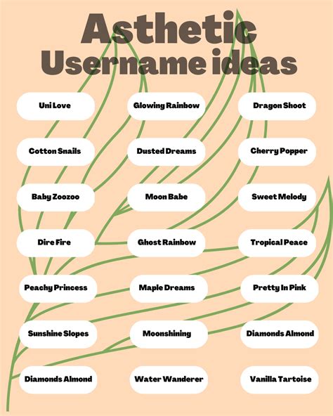 snapchat usernames aesthetic|Aesthetic Username Generator 